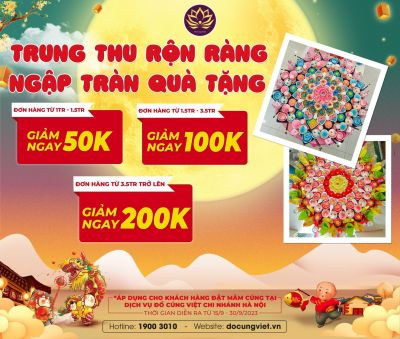 TRUNG THU RỘN RÀNG, NGẬP TRÀN QUÀ TẶNG